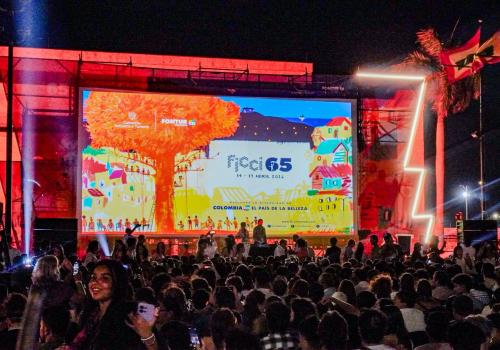 Inauguración del FICCI 65 - Patio de Banderas 